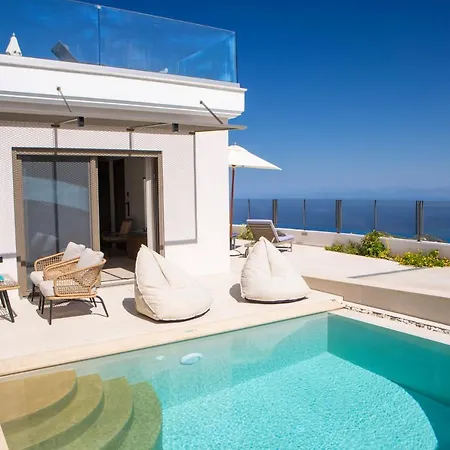 Inorato - Luxury Villas With Private Swimming Pool Kalamitsi  Exterior photo
