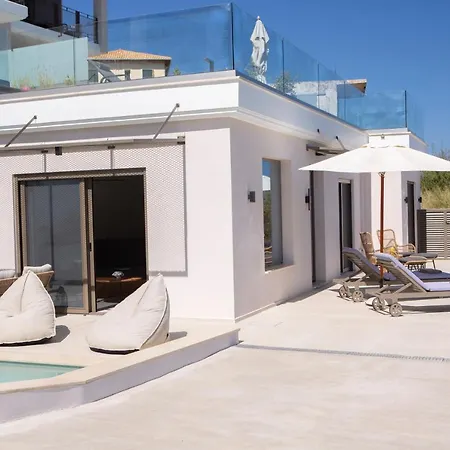 Inorato - Luxury Villas With Private Swimming Pool Kalamitsi  Exterior photo